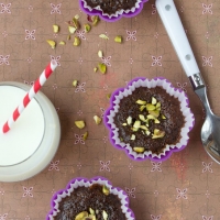Chocolate Zuchinni Muffins