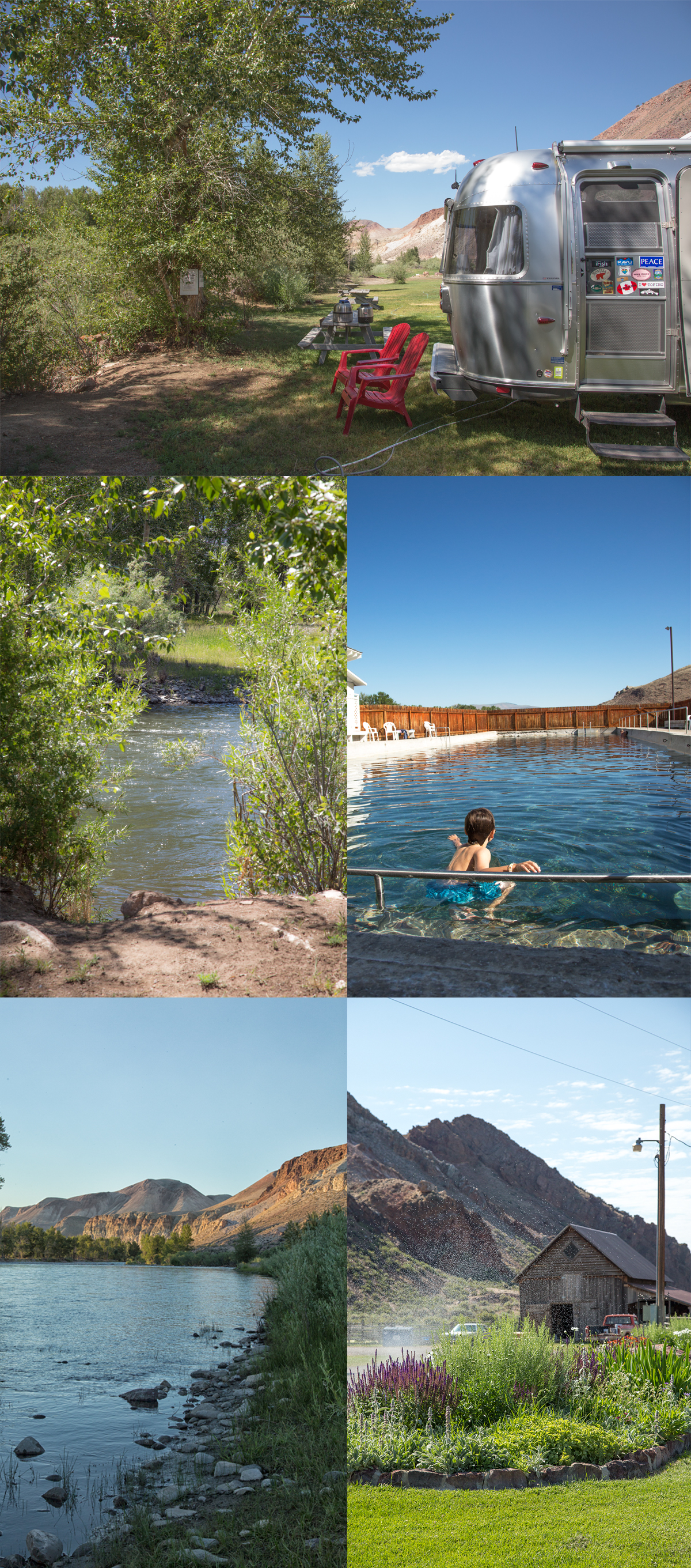 Challis Hot Springs RV Campground in Challis, ID