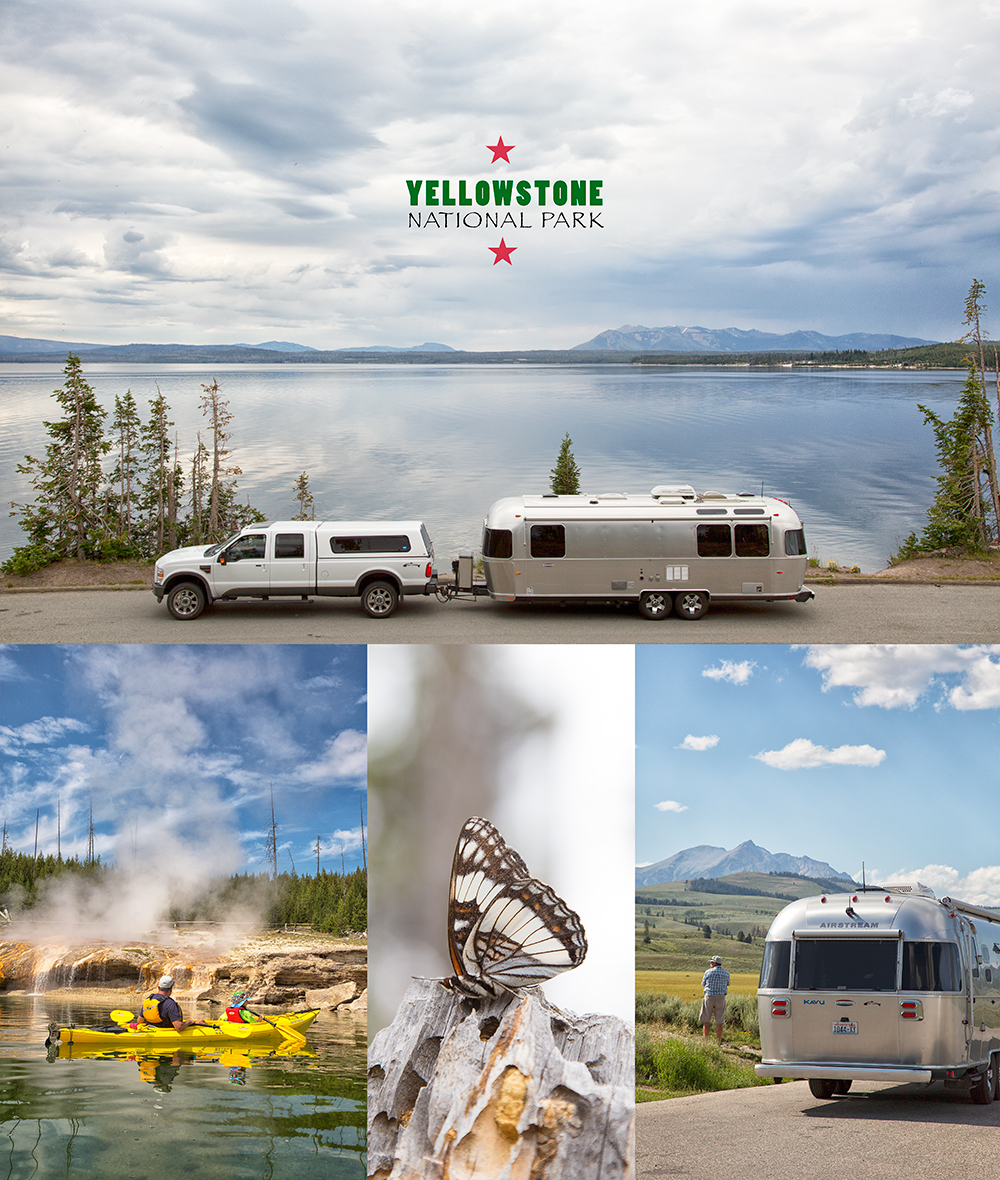 Airstream Road Trip Through Yellowstone National Park